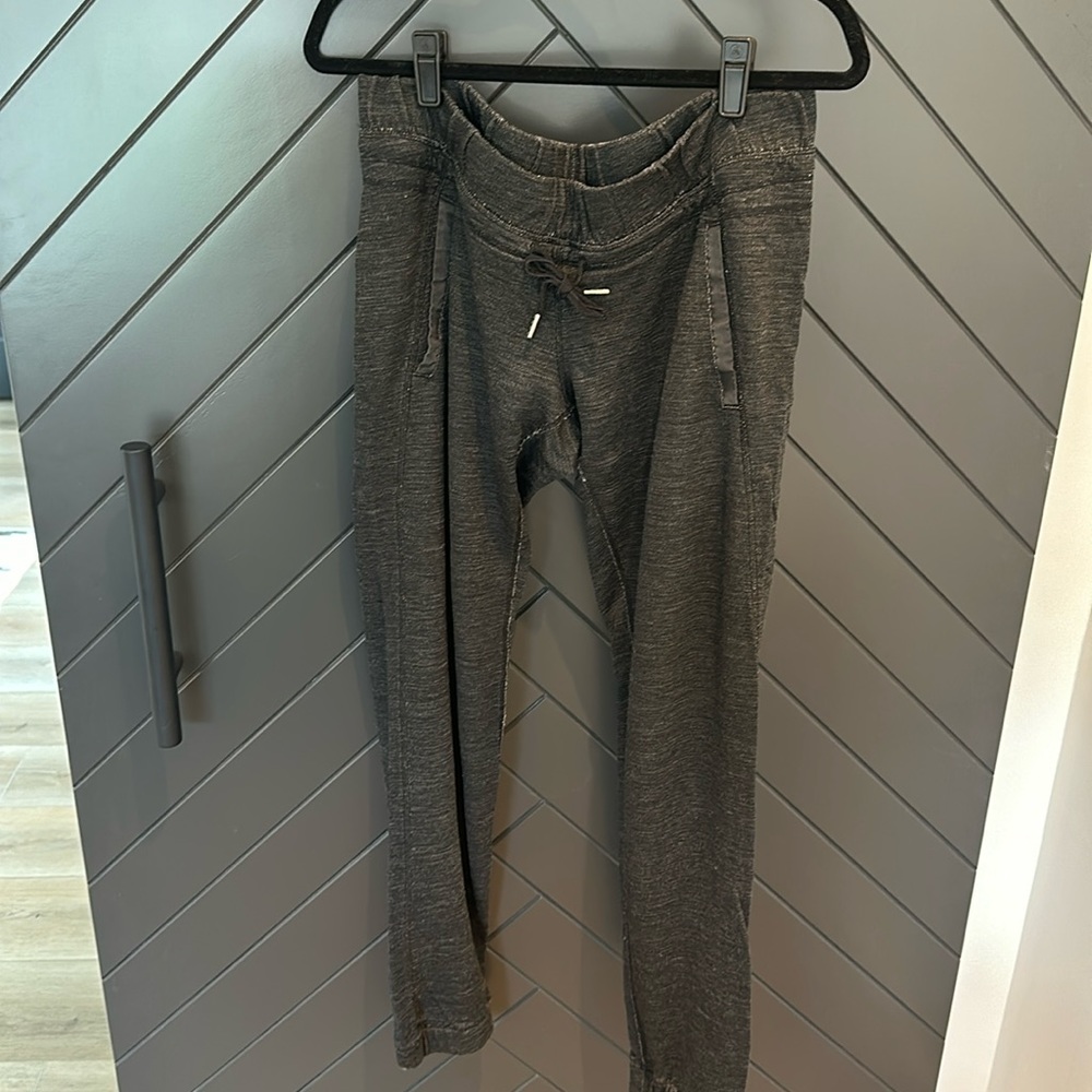 Lululemon wool-blend joggers